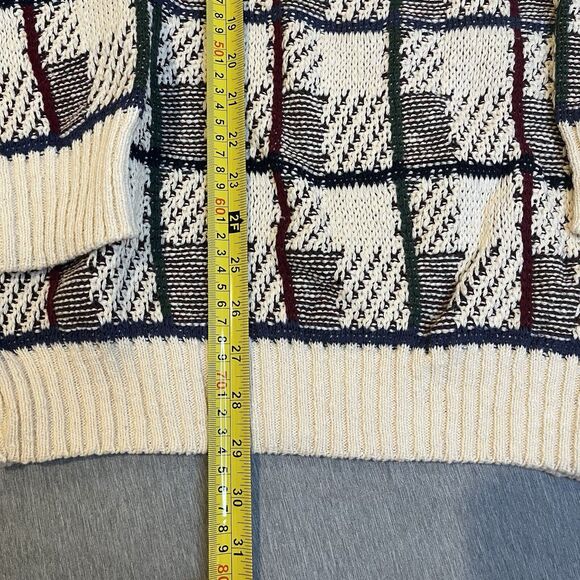Vintage Mervyns Cambridge Classics Men Sweater Size Large Long Sleeve Cotton USA - Picture 5 of 11